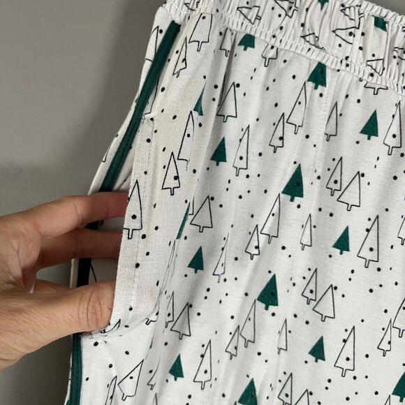 Soma Cool Nights Pajama Pants Large Christmas Tree Winter Holiday Lounge Comfy - Picture 4 of 9